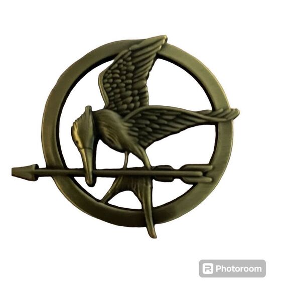 Katniss Everdeen Cosplay Prop Replica Mockingjay Pin Hunger Games Theme Pendant - Picture 2 of 4